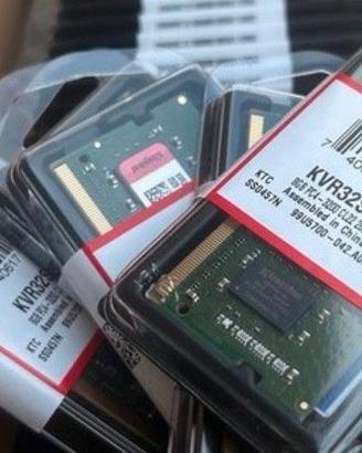 RAM Kingston 8GB DDR4 3200MHz SO-DIMM NUOVA
