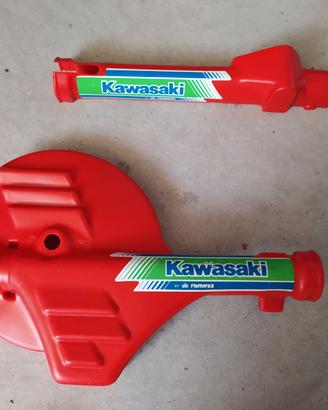 Plastiche protezione disco freno kawasaki