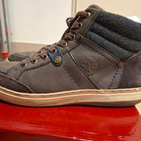 scarpe sneakers uomo 41 pelle marroni 