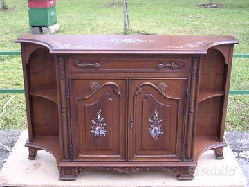 Mobiletto da Espos. Lucidato con Antine e Cassetto