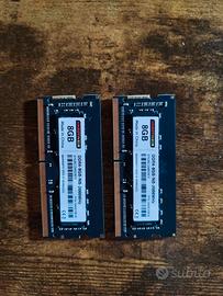 Ram 16gb sodimm per portatile