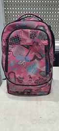 Zaino scuola ragazza + trolley + astuccio 3 zip