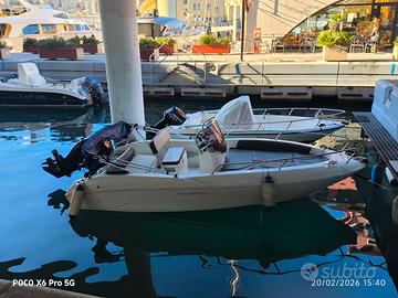 Barca Open 5,5 mt motore 40cv Mercury PRO nuovo