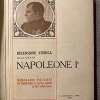 Recensione storica sulla vita di napoleone i