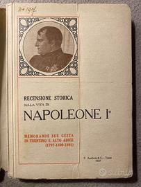 Recensione storica sulla vita di napoleone i