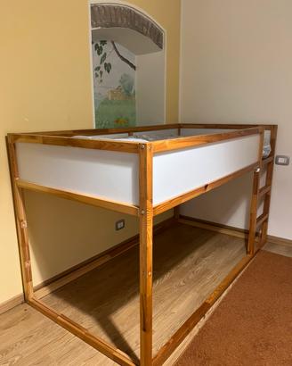 Letto reversibile KURA +materasso  Ikea