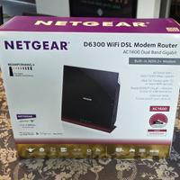 Netgear D6300-Modem Router WiFi  802.11ac Dual Ban