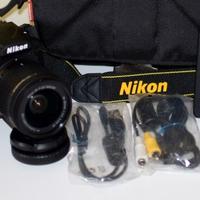 Nikon D3400 reflex 24MP + 18-55 VR sd32 20000scatt