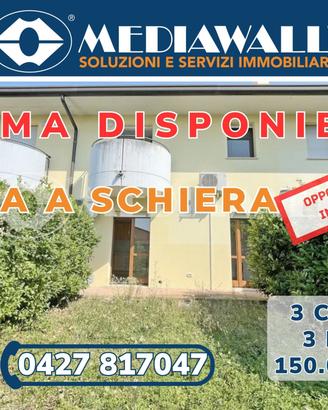 Villa a schiera a Maniago