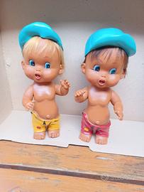 Coppia Bambolotti Vintage Anni 60/70 - Made in Jap