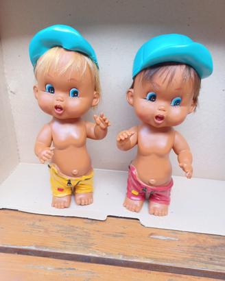 Coppia Bambolotti Vintage Anni 60/70 - Made in Jap