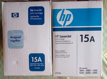 Genuine HP LaserJet C7115A Printer Black Toner Car