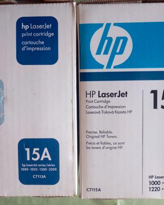Genuine HP LaserJet C7115A Printer Black Toner Car