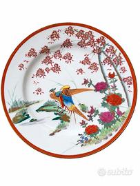 Piatto decorativo cinese Canton vintage