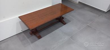 Tavolino salotto rettangolare vintage 120x50x40h
