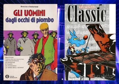 GLI UOMINI OCCHI DI PIOMBO + LUPO ALBERTO ➕OMAGGIO