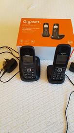 Gigaset as 405 duo nero cordless