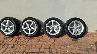 cerchi BMW 205/55 R16 e gomme Pirelli Cinturato P7