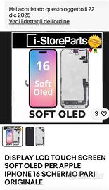 display oled iphone 16 nuovo