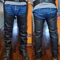 Chaps in pelle