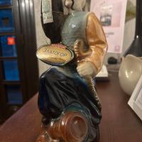 Bottiglia vodka artistica in ceramica smaltata