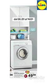 Mobiletto per lavatrice