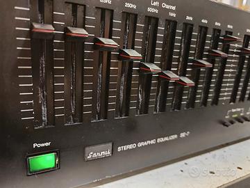 sansui equilizatore  se-7. stereo grafico 