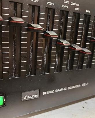 sansui equilizatore  se-7. stereo grafico 