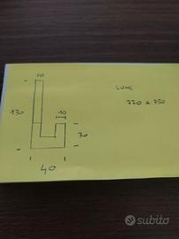 Profili in gesso per led