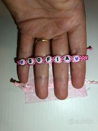 Bracciale macramè fatto a mano Sofia