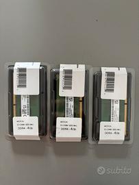 RAM SODIMM DDR4 3200mhz 4Gb