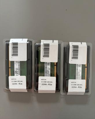 RAM SODIMM DDR4 3200mhz 4Gb