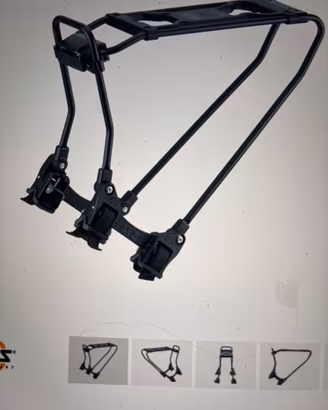 portapacchi per bici biammortizzate SKS Infinity