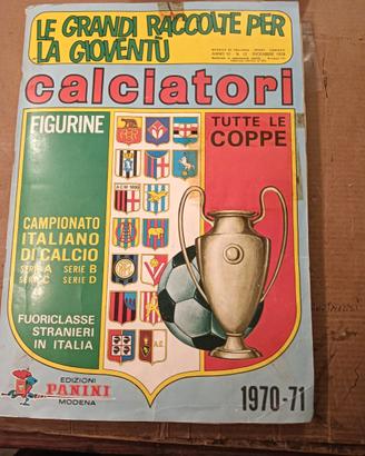 ALBUM CALCIATORI PANINI 1970/71 DA RECUPERO