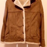 Giacca di montone, in ecopelle