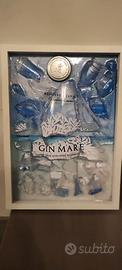 QUADRO VINTAGE CON BOTTIGLIA GIN