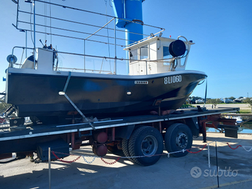 Barca da pesca con licenza