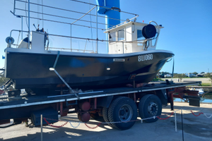 Barca da pesca con licenza