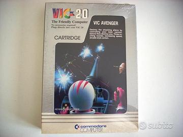 Cartuccia VIC-20 VIC Avenger in BOX SIGILLATO
