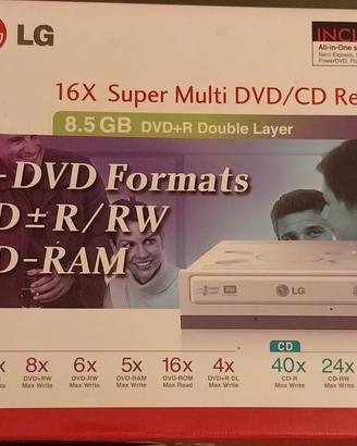 lettore e masterizzatore dvd pwr pc fisso