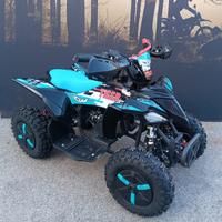 NUOVO MINI QUAD TIGER 50cc RUOTE 6 BLU