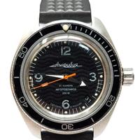 Orologio Vostok Amphibia automatico black 3D dial