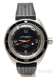 Orologio Vostok Amphibia automatico black 3D dial