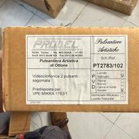 Urmet pulsantiera artisticain ottone