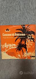 vinile 33 giri (25 cm) CANZONI DI SANREMO 1955