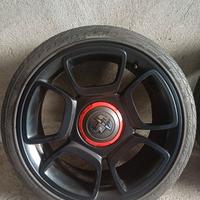 Set 4 cerchi Fiat Abarth 595