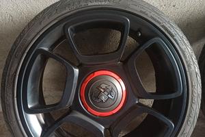 Set 4 cerchi Fiat Abarth 595