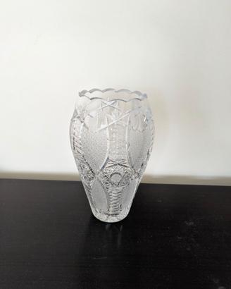 Vaso in cristallo di Boemia
