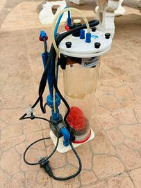 Reattore di calcio acquario marino