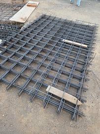 Armature ferro lavorate (tipo rete elettrosaldata)